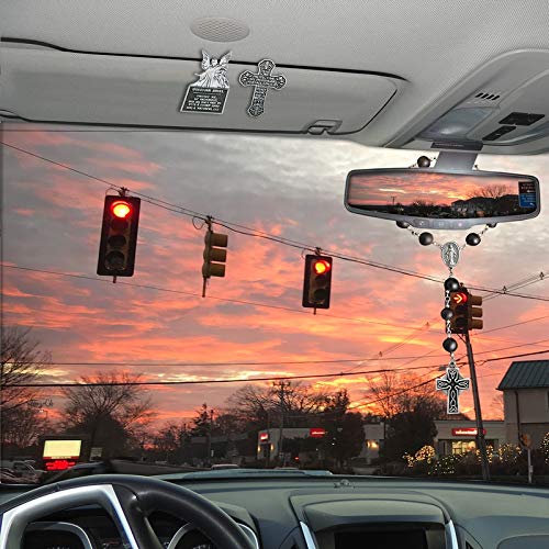 Cathedral Art (Abbey & CA Gift) Traveler's Prayer Cross Sun Visor Clip for Anniversary - Image 5